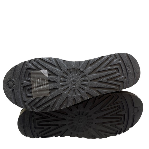 UGG Mini Bailey Button Gray Suede Boots Womens Size 41 NWOT - Picture 7 of 9